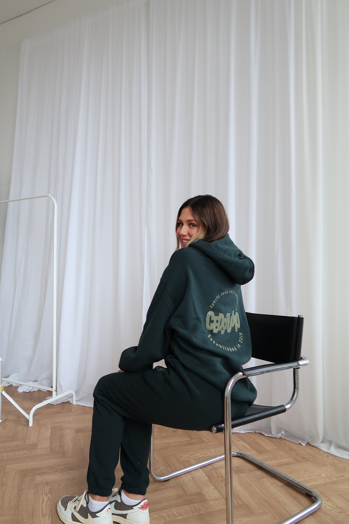 Sports Luxe Vol 2 Hoodie Deep Forest