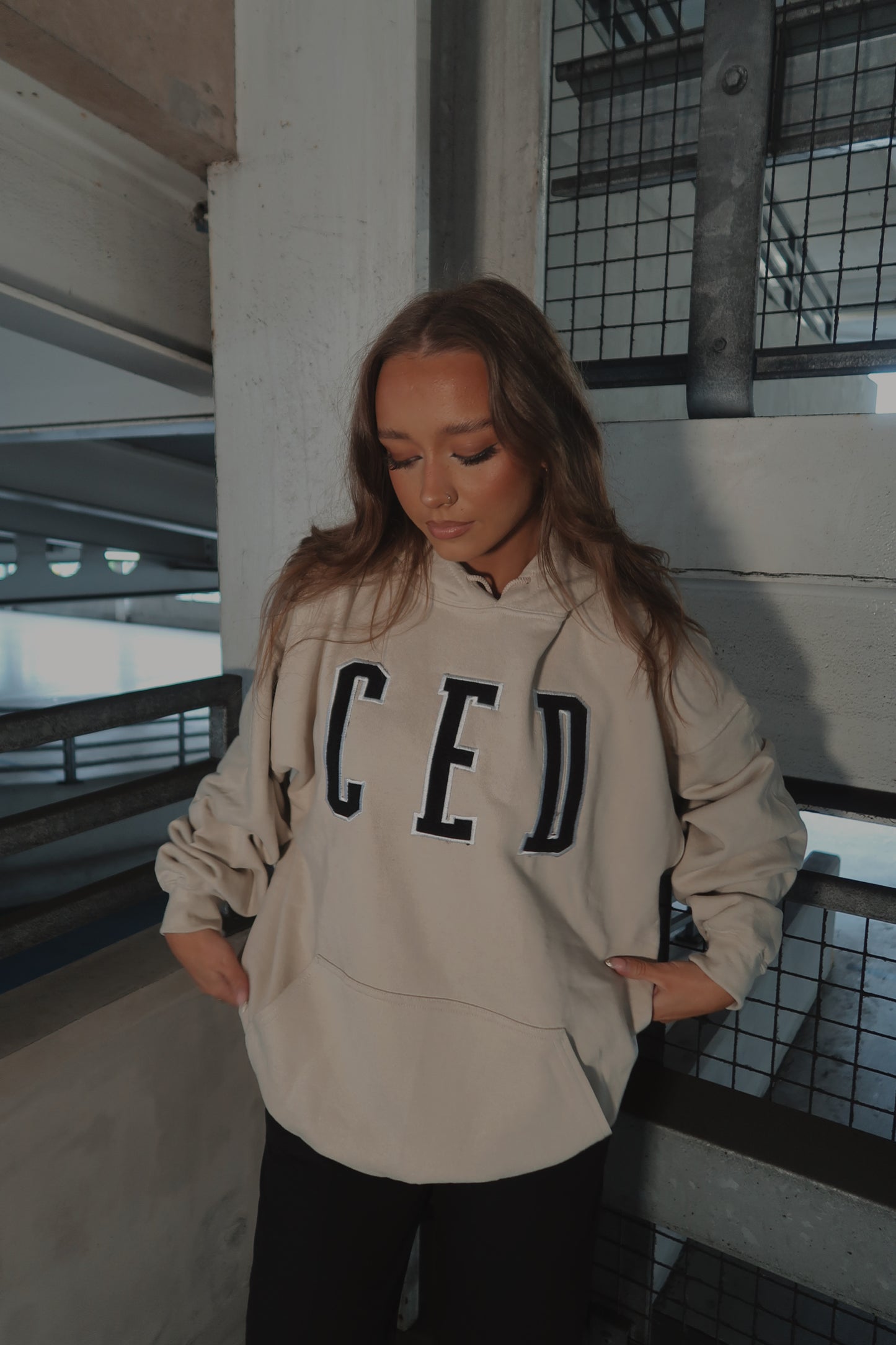 The CED Hoodie Nude