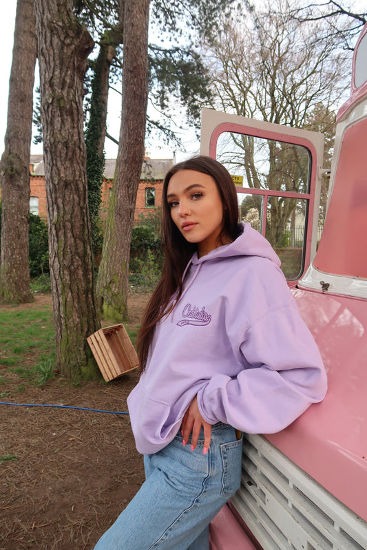 Sports Luxe Lilac Hoodie